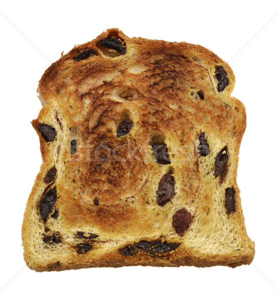 Cinnamon Swirl Raisin Bread Slice Stock photo © saddako2