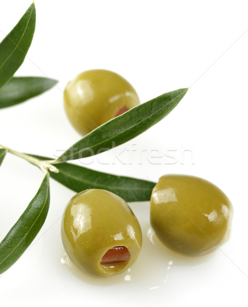 Foto d'archivio: Verde · olive · olivo · ramo · oliva