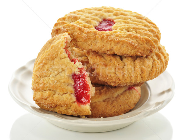 strawberry cookies Stock photo © saddako2