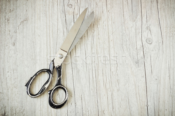 Stock photo: tailor's scissors 