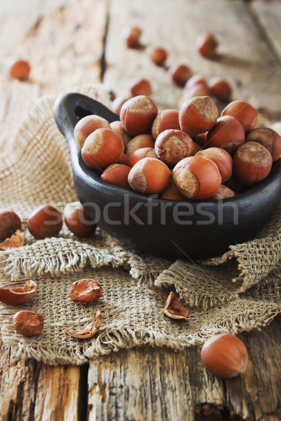hazelnuts Stock photo © saharosa