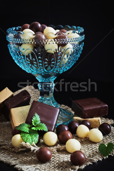 chocolate candies Stock photo © saharosa