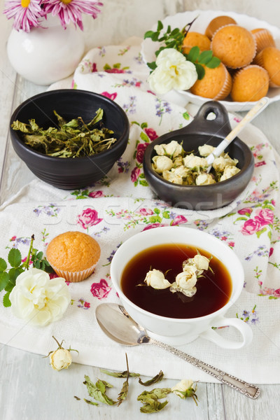 freshly brewed tea Stock photo © saharosa