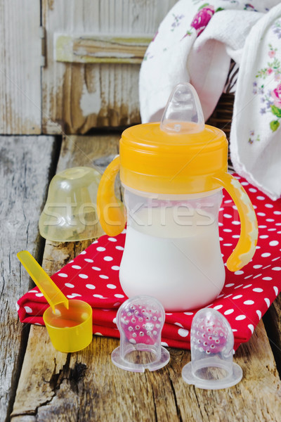 baby feeding bottle Stock photo © saharosa