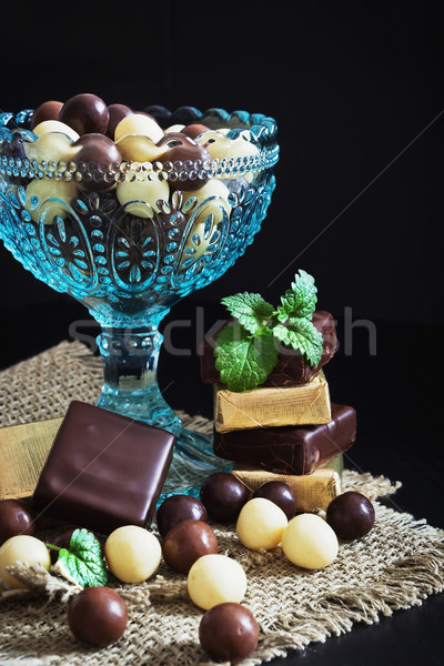 chocolate candies. Stock photo © saharosa