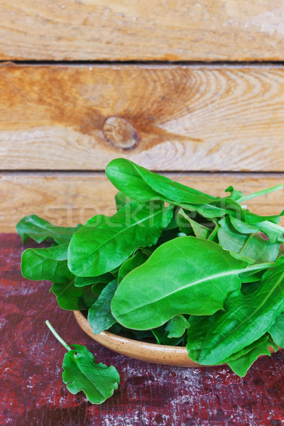 sorrel leaves Stock photo © saharosa