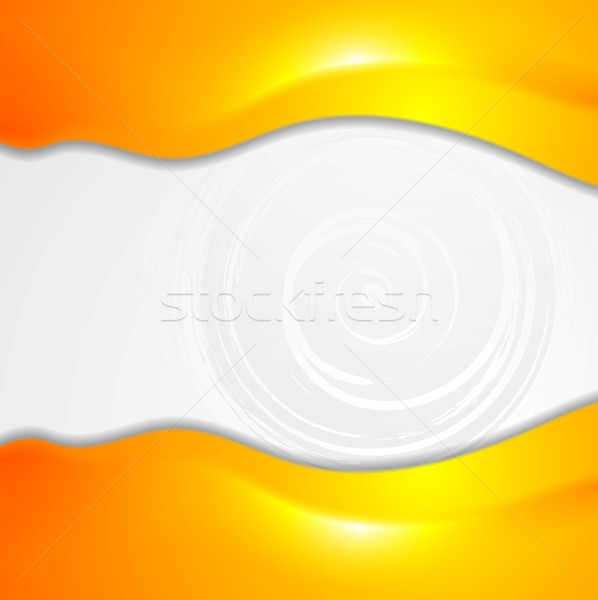 Stockfoto: Trillend · oranje · golvend · ontwerp · vector · textuur