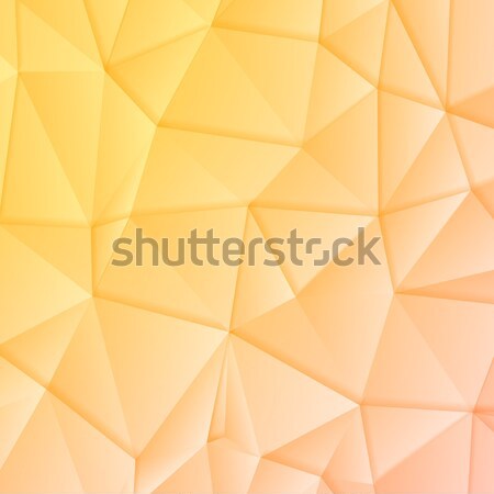 Abstract polygonal vector geometric design Stock photo © saicle