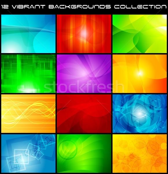 Abstract backgrounds collection - eps 10 Stock photo © saicle