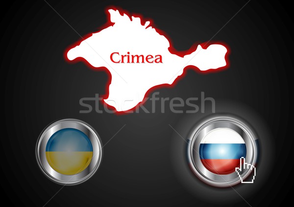 Conceptual view of the situation in Crimea Stock photo © saicle