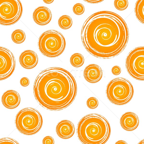 Fényes narancs grunge végtelen minta vektor textúra Stock fotó © saicle