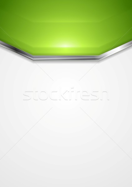 Lebendige Corporate metallic Design Vektor Business Stock foto © saicle