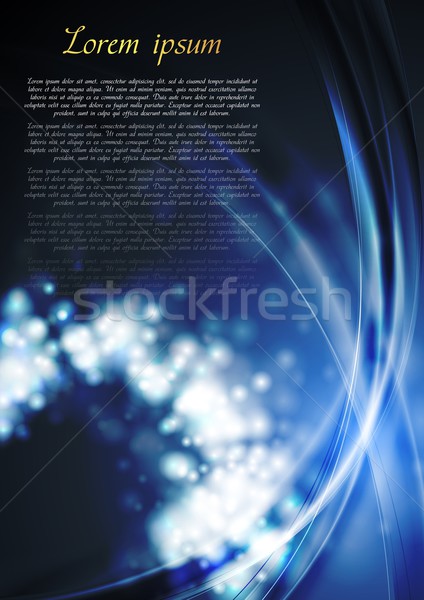Hellen wellig Abstraktion farbenreich abstrakten Vektor Stock foto © saicle