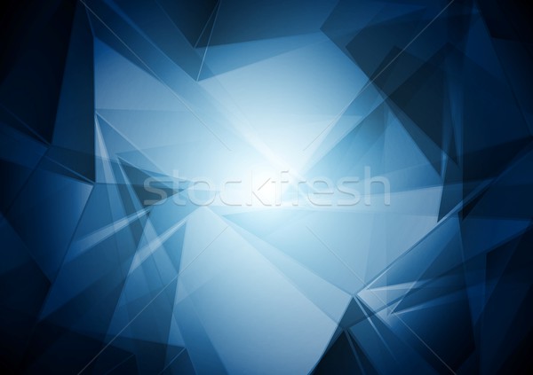 Vector tech abstractie elegante kunst abstract Stockfoto © saicle