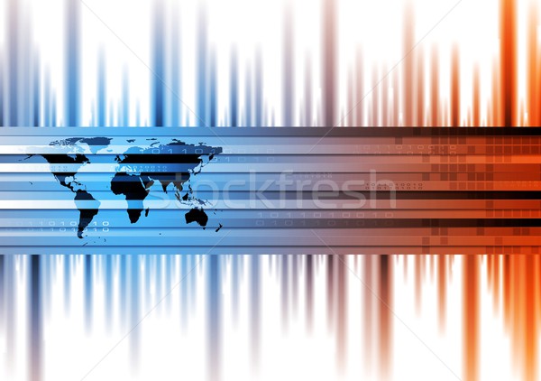 Hi-tech vector background Stock photo © saicle