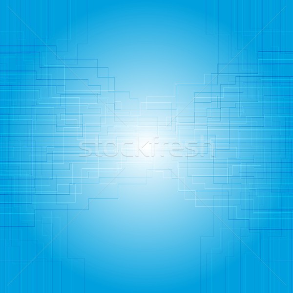 Blue tech texture design Stock photo © saicle