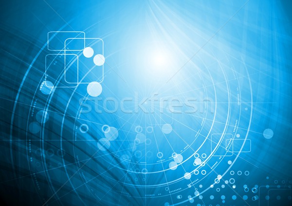 Bright vector technology design Stock photo © saicle