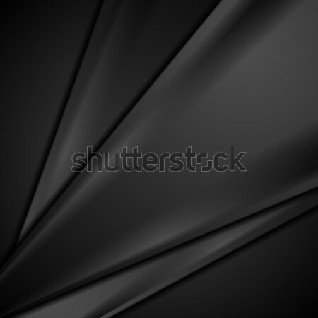 Foto stock: Branco · preto · ondas · banners · abstrato · teia