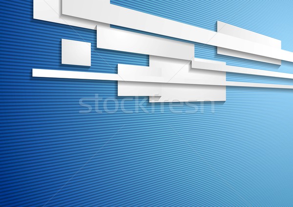 Resumen tecnología vector azul textura luz Foto stock © saicle