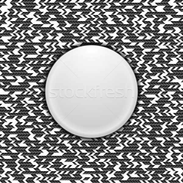 Stock photo: Black and white tech texture design
