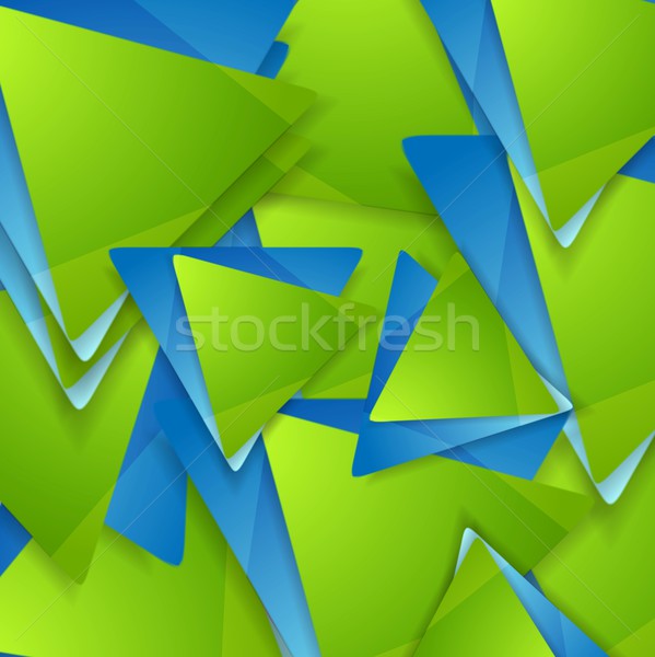 Tech geometrica pattern vettore design texture Foto d'archivio © saicle
