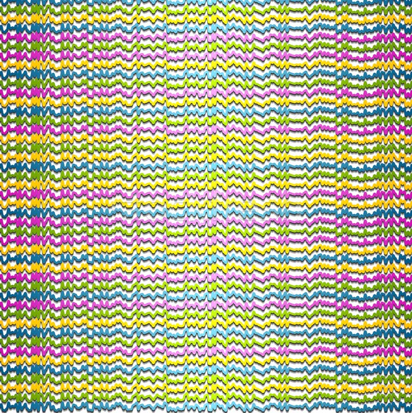 Absztrakt színes durva csíkok vektor művészet Stock fotó © saicle