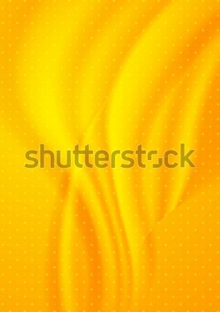 Foto stock: Brilhante · laranja · pontilhado · ondulado · vetor · design · gráfico