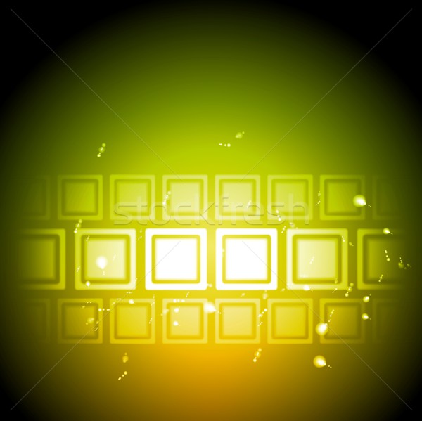 Lumineuses brillant vecteur techniques fond résumé [[stock_photo]] © saicle
