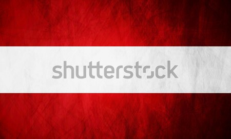 Austrian grunge flag background Stock photo © saicle