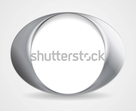 Abstract circle O shape logo design Stock photo © saicle
