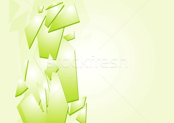 Corporate glass splinters design Stock photo © saicle