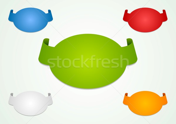 Résumé web design lumière anniversaire fond [[stock_photo]] © saicle