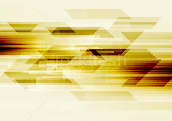 Grunge tech movimento abstract vettore geometrica Foto d'archivio © saicle