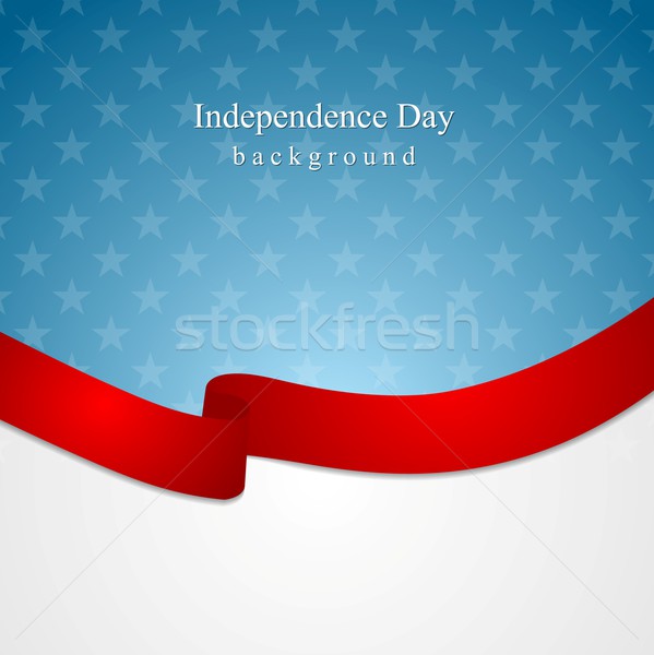 Corporate bright abstract background. USA colors  Stock photo © saicle
