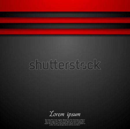 Stok fotoğraf: Karanlık · vektör · kırmızı · siyah · soyut · doku