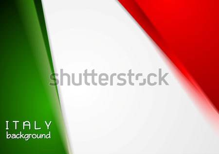 Elegant bright abstract background. Italian colors Stock photo © saicle