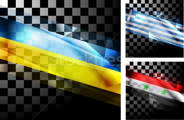 Concept design of flags Stock photo © saicle