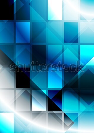 Trillend abstractie pleinen heldere abstract eps Stockfoto © saicle
