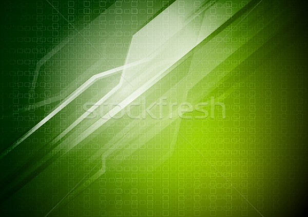 Сток-фото: зеленый · технической · аннотация · Tech · дизайна · прибыль · на · акцию