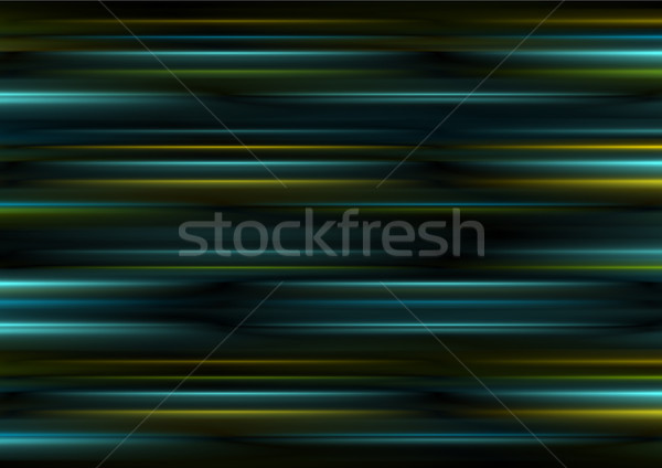 Stock fotó: Sötét · izzó · csíkok · absztrakt · vektor · textúra