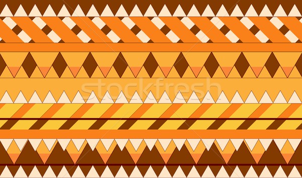Abstract boho style geometric background Stock photo © saicle