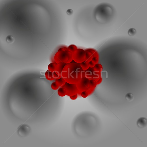 [[stock_photo]]: Rouge · bactérie · sombre · vecteur · design · texture