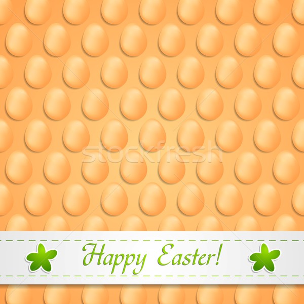 Abstract easter eggs vector design Stock photo © saicle