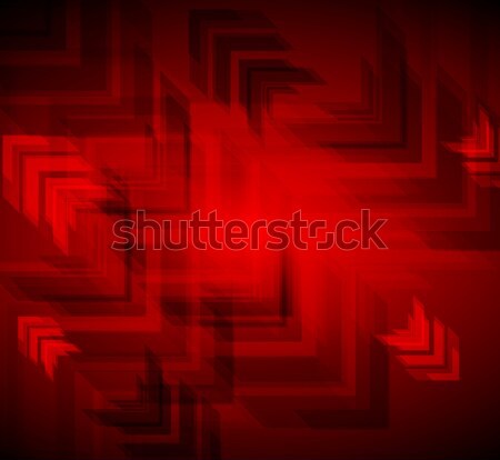 Rosso frecce vettore arte design texture Foto d'archivio © saicle