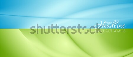 Imagine de stoc: Abstract · contrast · verde · albastru · vector · elegant