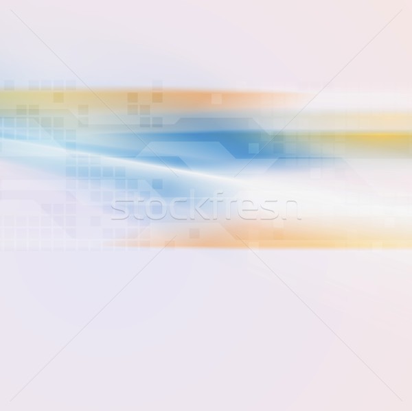 Abstract tech vettore vibrante design texture Foto d'archivio © saicle
