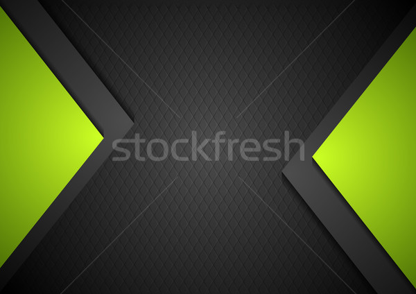 Dark contrast abstract corporate background Stock photo © saicle