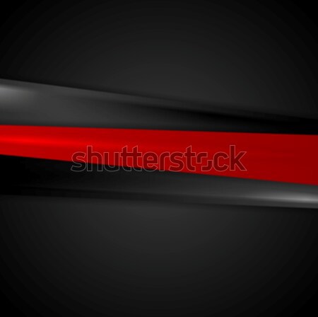Foto stock: Contraste · rojo · negro · empresarial · resumen