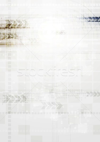 Technologii świetle wektora projektu streszczenie tekstury Zdjęcia stock © saicle