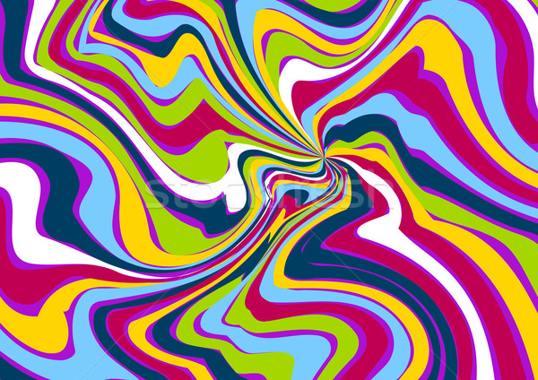 Modern futuristic colorful abstraction design Stock photo © saicle